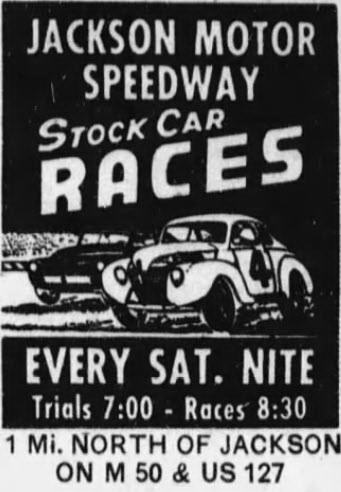 Jackson Motor Speedway - MAY 8 1958
